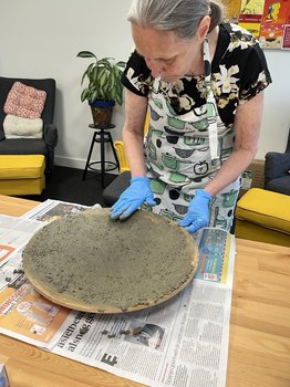 Creativiteit met klei, gips, beton voor buiten- en binnendecoraties